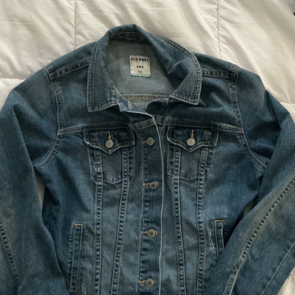 Old Navy Women's Classic Blue Jean Jacket